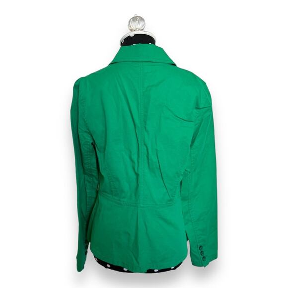 CAbi Womens Jacket Sz S Verde Green Single Button Blazer - Picture 7 of 10